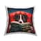 Stupell Industries Herding Sheep Dog Reading for Dummies Funny Pet Throw Pillow 18" x 18"